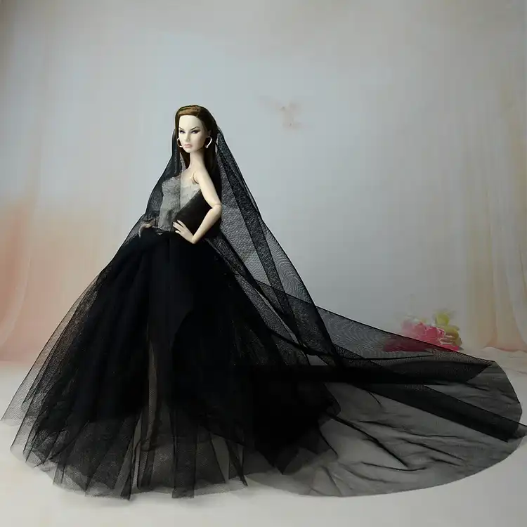 barbie black evening gown