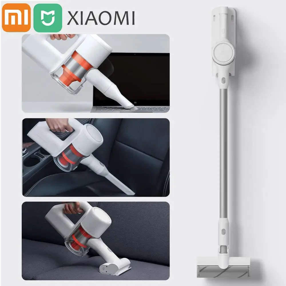 

New Xiaomi Mijia Cordless Handheld Vacuum Cleaner Home Car Low Noise Household 23000Pa Cyclone Suction Device Wireless aspirador