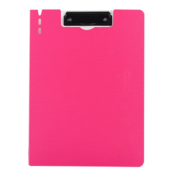 

A4 Clipboard Foolscap Fold-Over Office Document Holder Filing Clip Board, Rose red Quantity:1