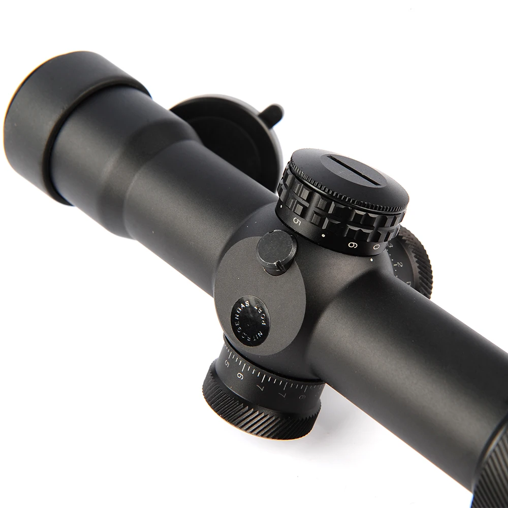 Тактический 1,5-8X28IR Riflescope с водостойким стеклом гравированный сетка подходит для ружье с мягкой пневматикой прицел охота