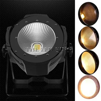 

LED Par Light COB 120W 2 in1 High Power Aluminium DJ DMX Led Beam Wash Strobe Effect Stage Lighting,Cool White and Warm White