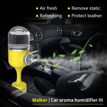 

Car Aroma Humidifier Generation III Air Fresh Auto Mist Fogger Diffuser Spray Humidifier With Dual USB Charger Add Essential Oil