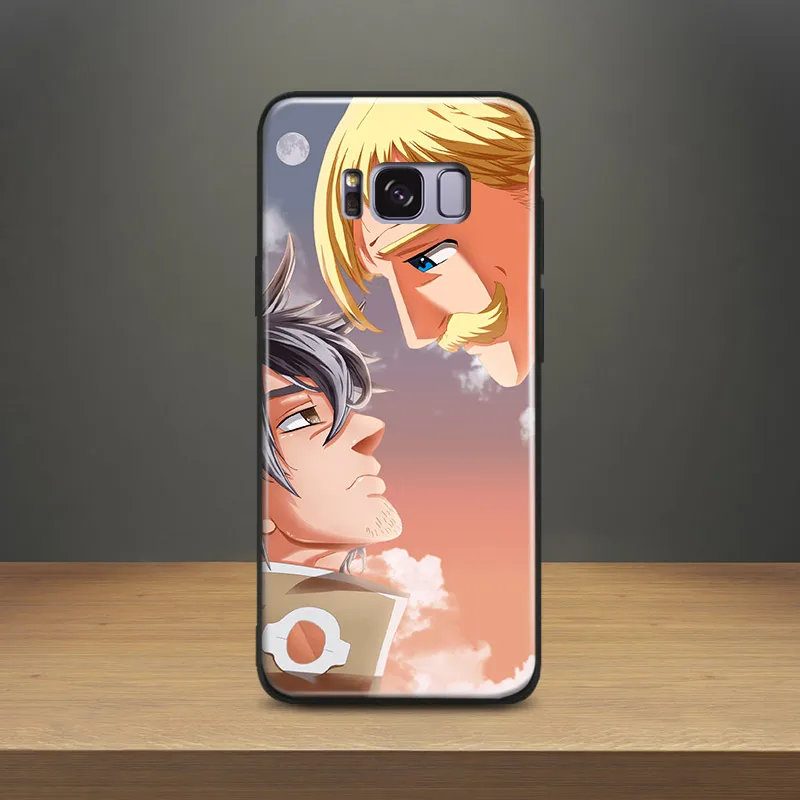

Escanor Estarossa Nanatsu no Taizai Anime TPU Soft Silicone Phone Case Shell Cover For Samsung S7 Edge S8 S9 Plus Note 8 9