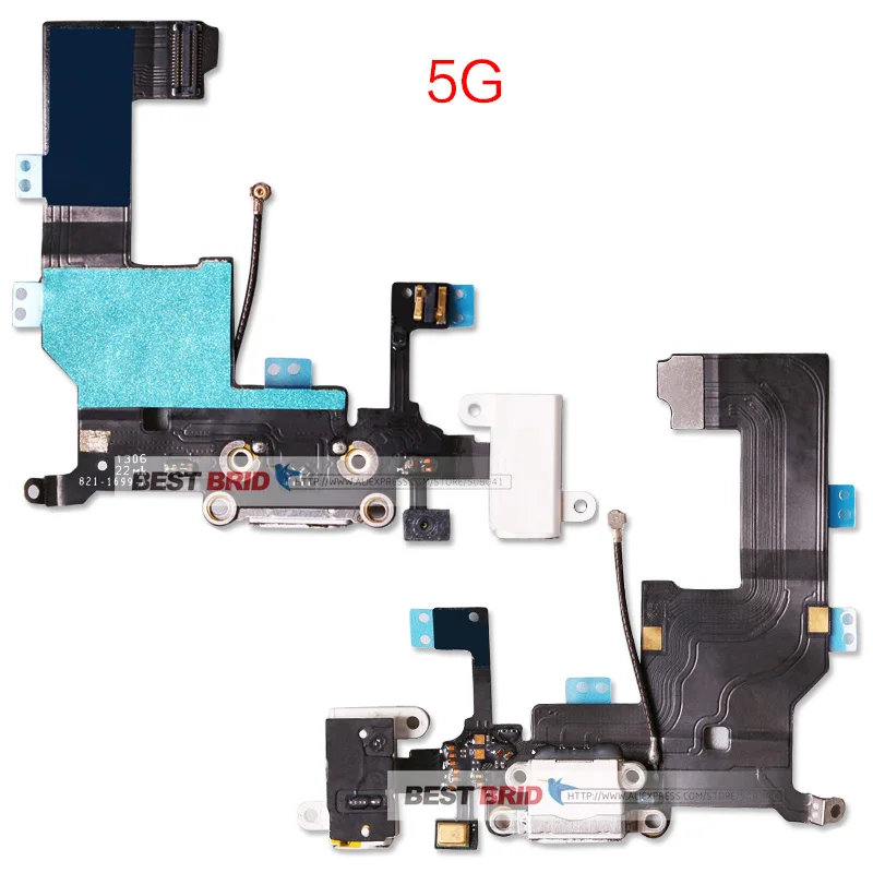 1 шт. USB док-станция разъем зарядное устройство порты для iPhone 5G 5S 5C SE зарядный порт гибкий кабель