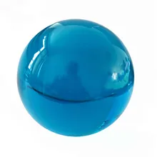 Аквамарин 40 мм+ 50 мм 2 шт./лот Кристалл Большой стеклянный шарик, бусины без основания для украшения дня рождения большие продажи