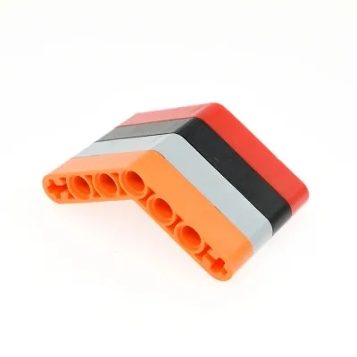

10pcs New Arrvial Technic Liftarm Beam 4+3 Compatible With LegoINGS Technic Parts 32348 Educational Toys for Boys Gifts