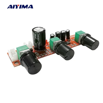 

AIYIMA NE5532 Tone Amplifier Preamplifier LM1036 Volume Control Board AD827 OP-AMP Single Power Preamp Volume Tone EQ Control