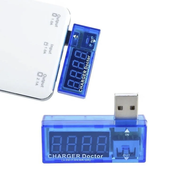 

Electrical Digital Volt Meter USB Mobile Power Charging Current Voltage Tester Meter Mini USB Charger Doctor Voltmeter Ammeter