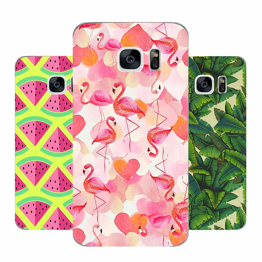 Soft Silicon Case For Samsung Galaxy S7 Cover Painting TPU Protection Phone Funda |