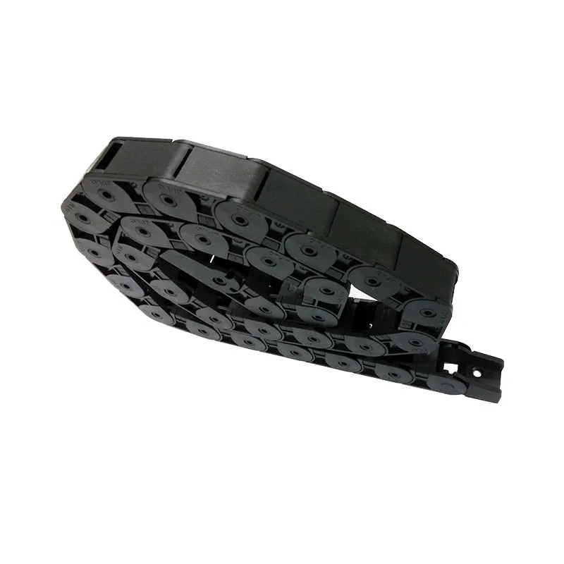 

JFLO 1000mm 18x18mm Semi Closed Inside Opening Type Engineering Nylon Towline Plastic Drag Chain Cable Drag Chain Wire Carrier