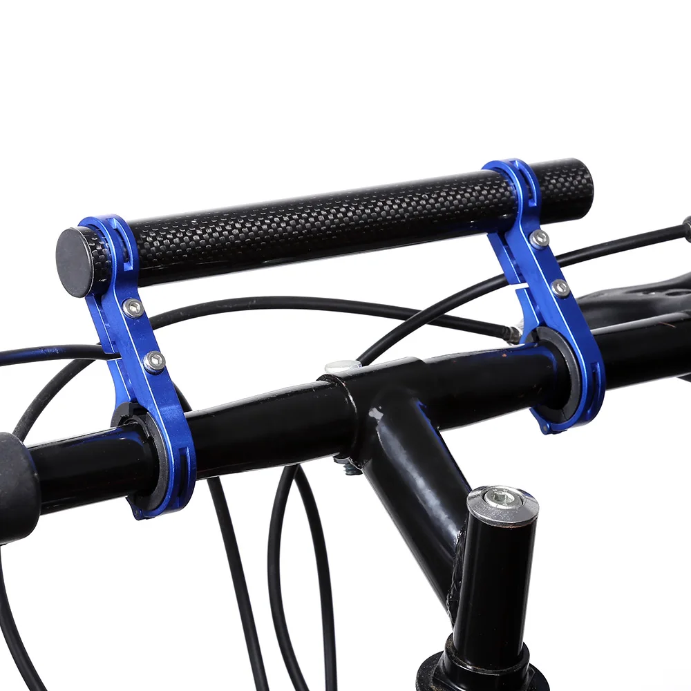 20CM Bicycle Handlebar Extended Bracket Headlight Mount Bar Computer