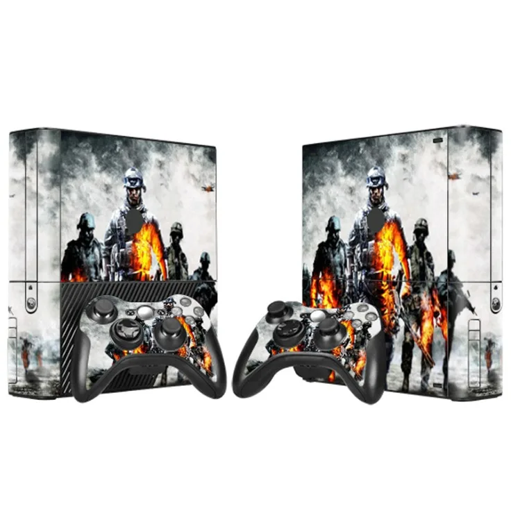 

Cheap Latest Vinyl PVC decals wrap cover Skin Sticker For Xbox 360 E Console