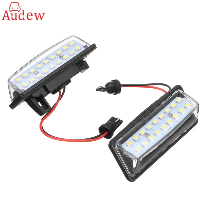 2шт 12V Белый 18 светодиодов номерной знак света заднего света для Nissan J31 J32 Сефиро Максима Мурано 2шт 12V Белый 18 светодиодов номерной знак света заднего света для Nissan J31 J32 Сефиро Максима Мурано