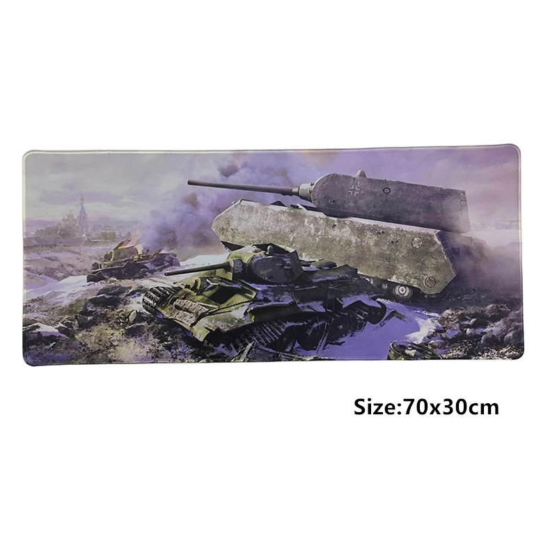 XL 70*30 см World of Tanks танки игровой коврик для мыши большой геймер бак wot Клавиатура Pad