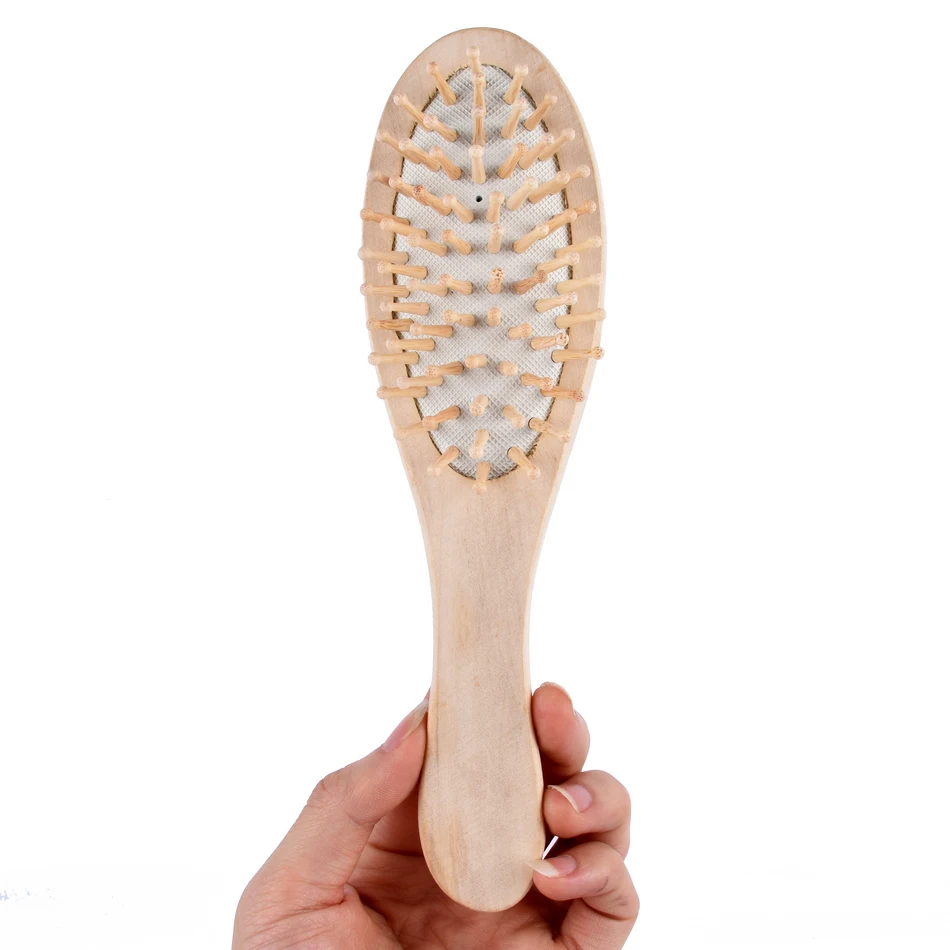 New Air Hair Paddle Hair Brush wooden Color, Good Quality Healthy