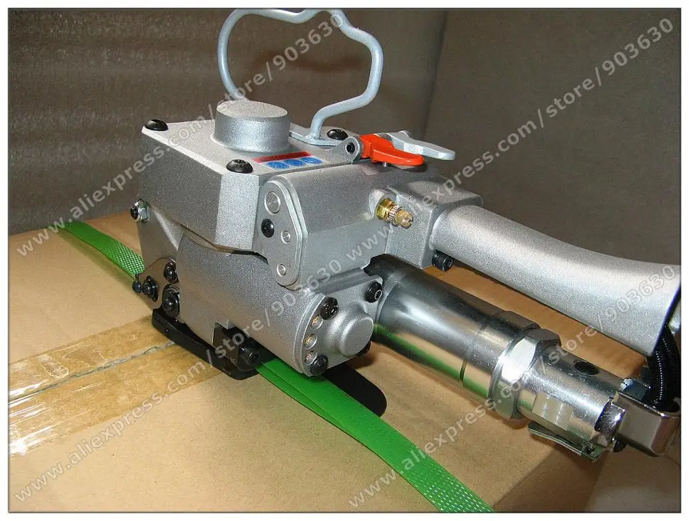 Заводская цена XQD-19 (напряжение> = 3000N) ручной ПЭТ/ПП обвязка сварочный пневматический инструмент, пластиковый ремень упаковочная машина для