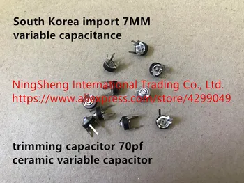 

Original new 100% 7MM variable capacitance trimming capacitor 70pf ceramic variable capacitor (Inductor)