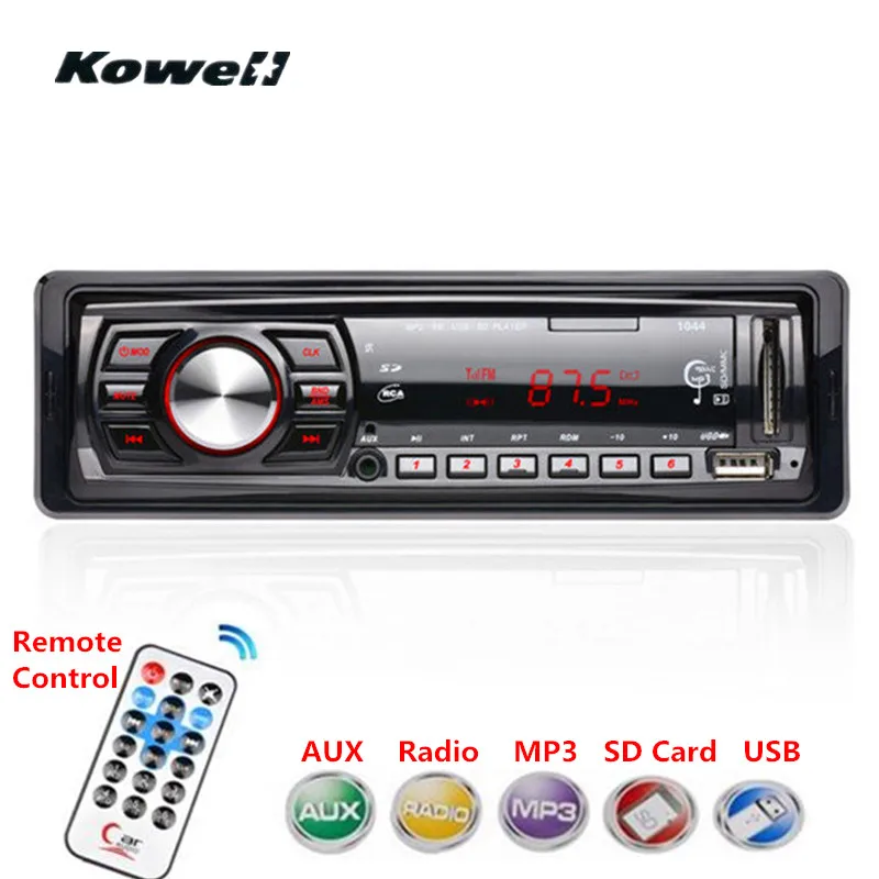 12v Red LED Screen 1Din Stereo FM font b Car b font font b Radio b