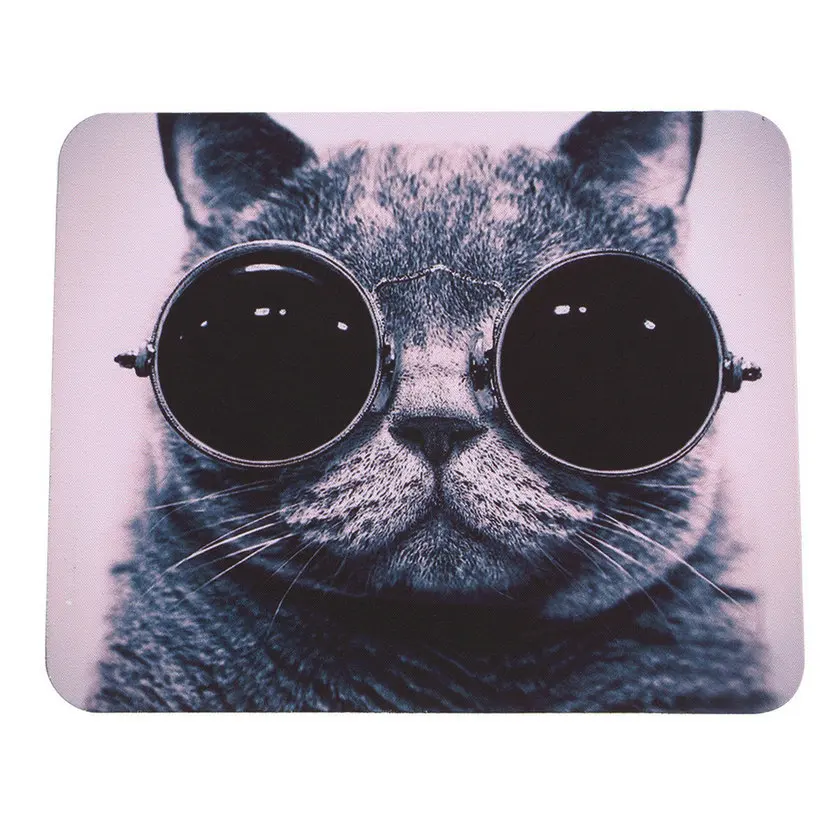 

Cat Picture Anti-Slip Laptop PC Mice Pad Mat Mousepad For Optical Laser Mouse Hot Selling