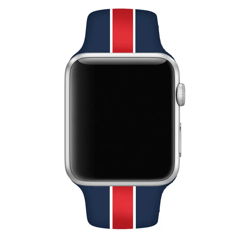 Хохлатый ремешок для apple watch band 4 44 мм 40 мм iwath 3 band 42 мм Correa apple watch 38 мм силиконовый браслет ремешок для часов 2 1