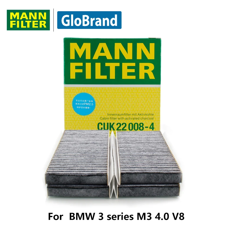 MANNFILTER Carbon car Cabin Filter CUK22008 4 for BMW 3 series M3 4.0