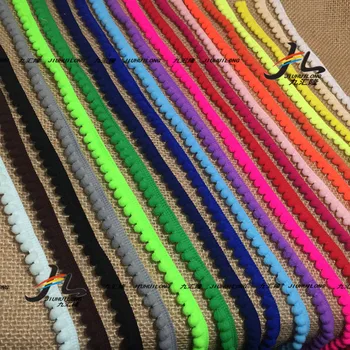 

Handmade DIY Garments Accessories Lace with Ball Storage Box Lace Decoration --Many Colors CR-789