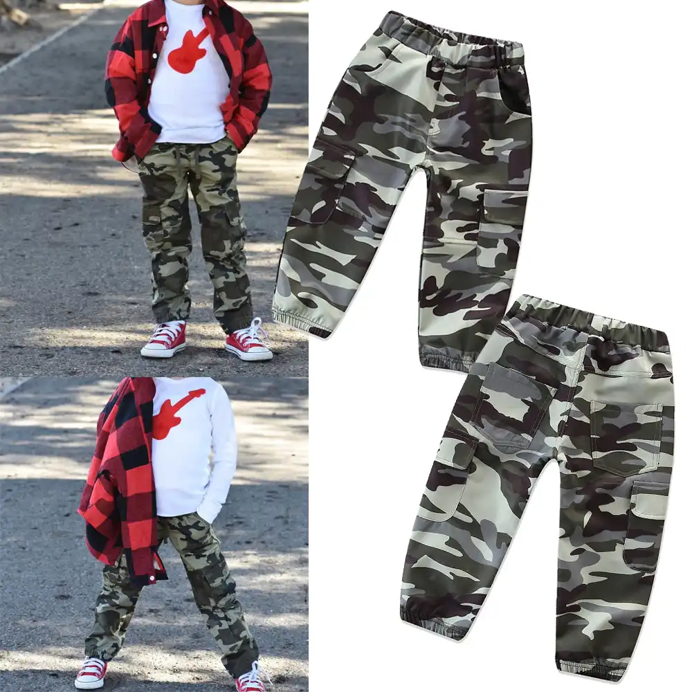 baby camo pants