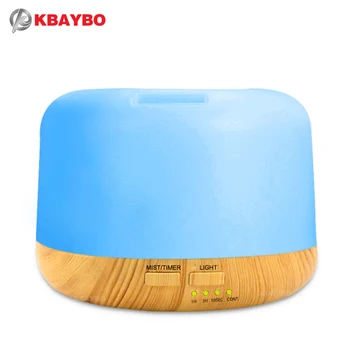 

EJOAI 300ml Aroma Essential Oil Diffuser Wood grain Air Humidifier Aromatherapy Electric Mist Maker with 7 Color LED Light