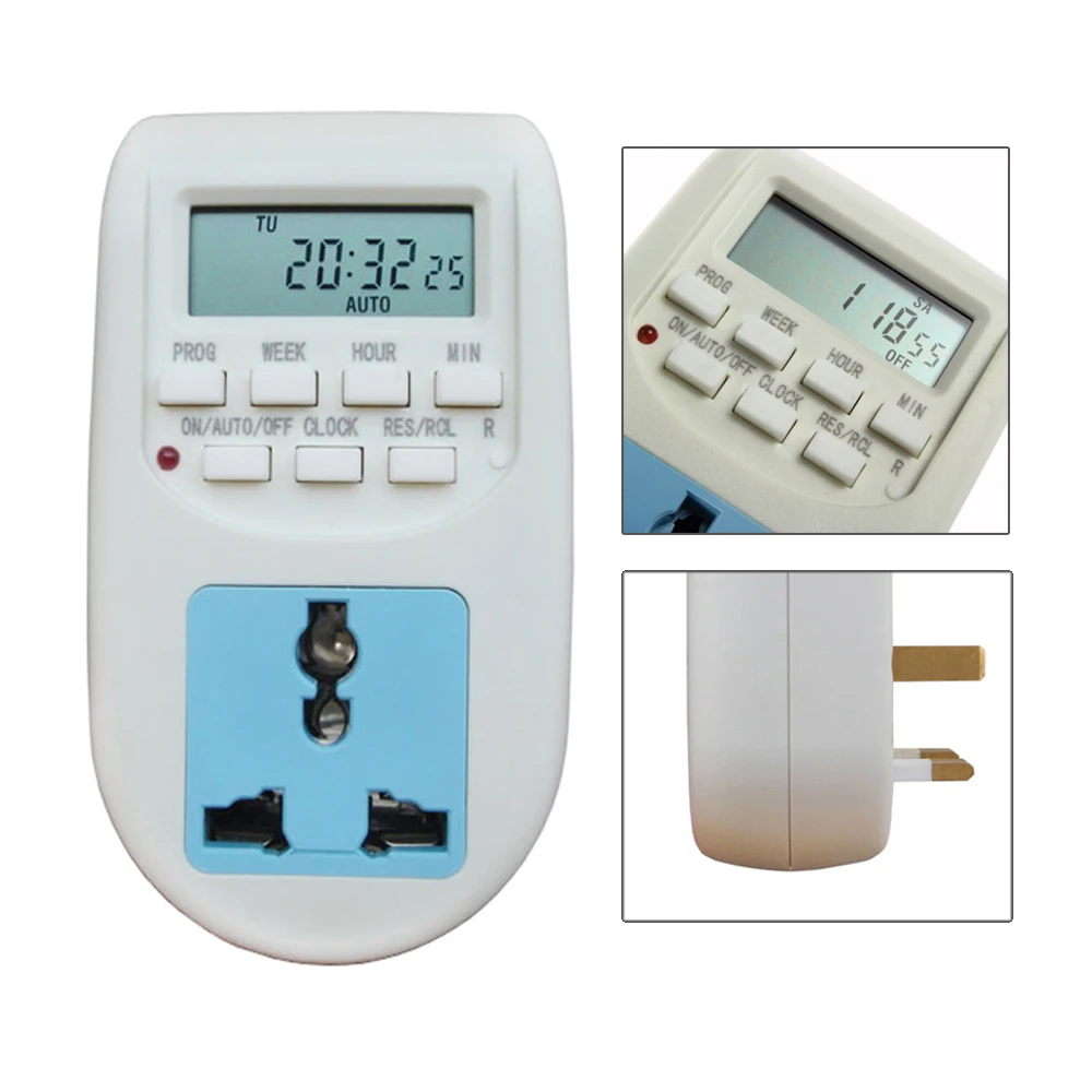 1pcs Digital Timer Programmable Lcd Display Electronic Timer Switch 1pcs Digital Timer Programmable Lcd Display Electronic Timer Switch