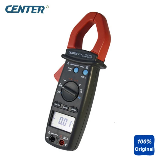 

AC True Rms Clamp Meter CENTER211