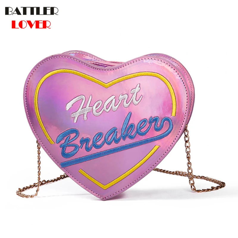 Heart Shape Womens Bags Handbags Crossbody Bags Girls Shoulder Messenger Bag Mujer femme Handbag for Women 2018