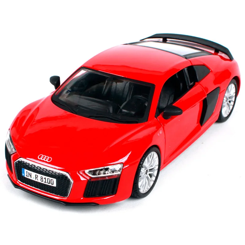 Maisto 1:24 Audi R8 V10 плюс литья под давлением Модель игрушечных автомобилей в коробке 31513