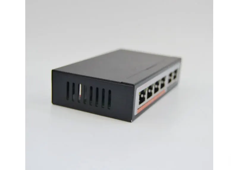 250 м 10-Порты и разъёмы продлить Мощность над Ethernet с 8 Порты PoE 2 восходящего 10/100Mbs IEEE802.3af/at PoE коммутатор 140 Вт внешний Мощность