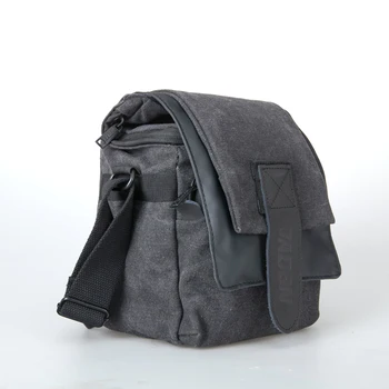 

CADEN Shoulder Camera Deep Gray Digital Camera Bags For Men Women Sling Shoulder Canvas Soft Bags New Fashion For Canon Nikon