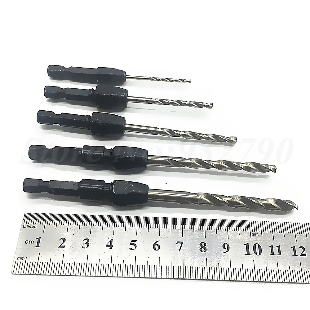 Metric Twist Drill Bit Countersink Hex Shank Quick Change Shank Drill Reamer