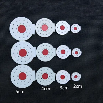

1PCS Slingshot Microfiber Bullet Shooting Catapult 2~5cm Track and Field Competition Red and White Bullseye 2019