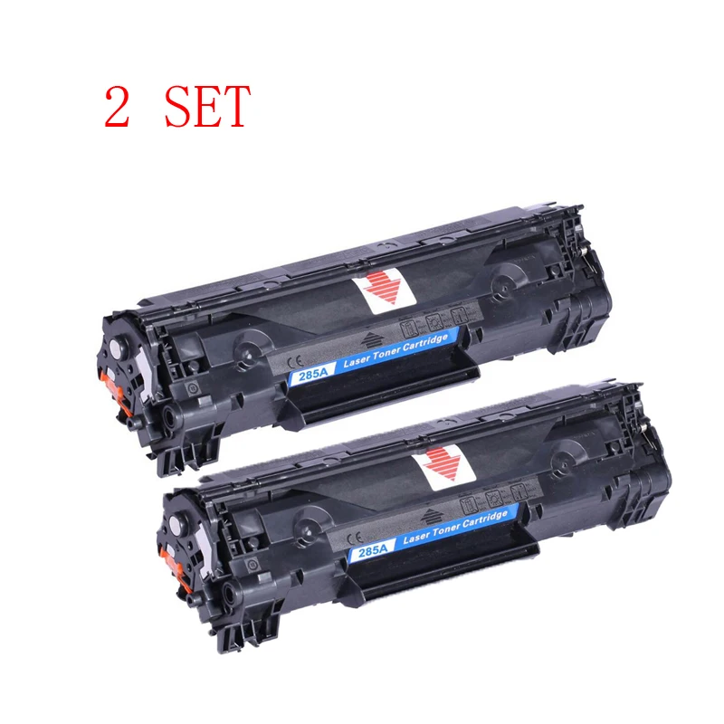 2Set Compatible CE285A 285A 85A Toner Cartridge Impressora Toner Refill