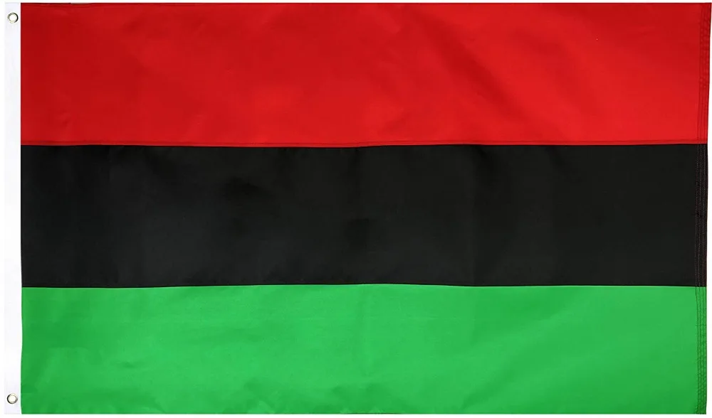 

johnin 90*150cm Pan African Afro American Flag