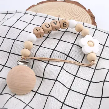

Let's make 1pc Personalised Baby Nursing Accessories Customize Baby's Name Soother Clip Gift For Babies Teething Baby Teethers