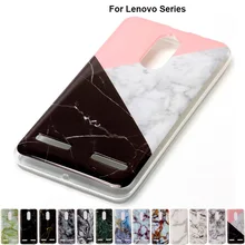 

B02 Fashion Marble Soft Tpu Skin Shell Rubber Case For Lenovo K6 K6 Power Vibe C A2020 Silicone Stone Texture Back Cover Capa