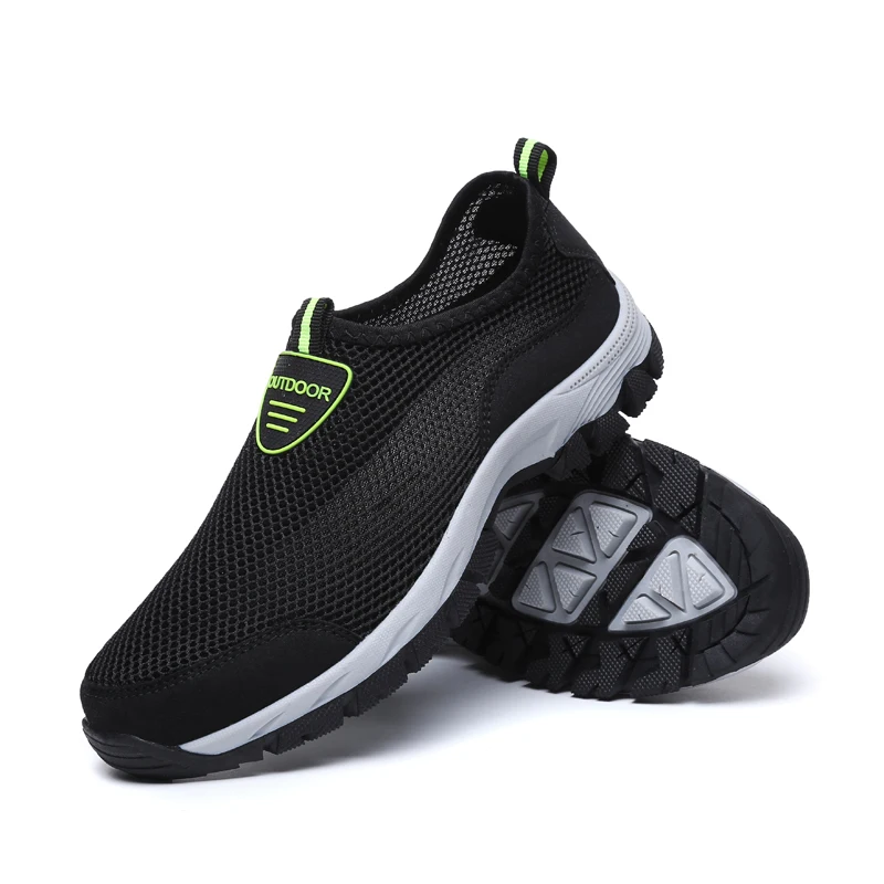 Уличная прогулочная обувь воздухопроницаемые кроссовки для мужчин треккинг Кемпинг водонепроницаемая обувь мужские спортивные кеды для бега