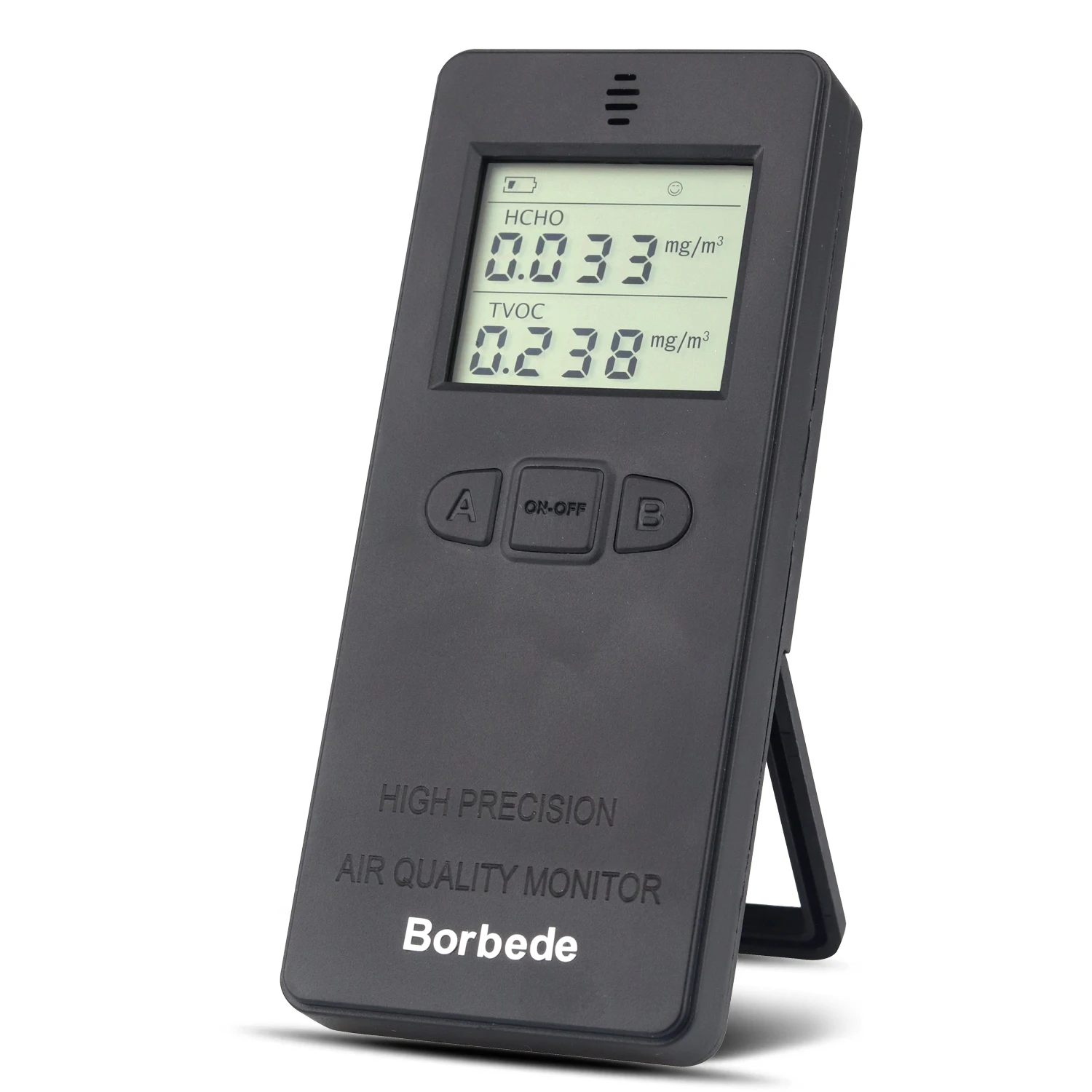 

Borbede Formaldehyde Detector, Digital Indoor Air Quality HCHO TVOC Tester-Your Health Assistant
