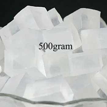 

DIY 500 Gram Transparent soap base DIY Hand made Soap Raw Materials for Soap Making