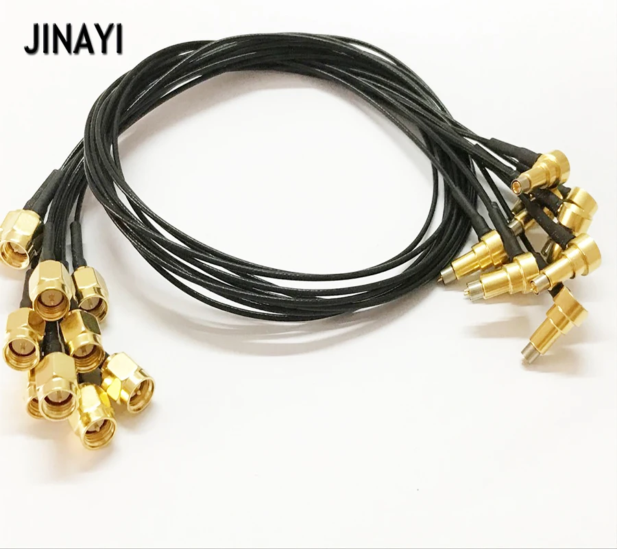 10pcs SMA Male Plug to MS156 MS 156 Male Plug test probe Adapter cable ...