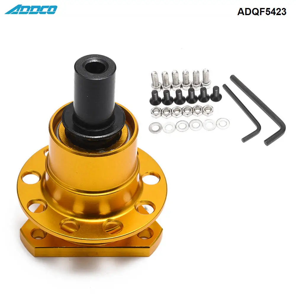 ADDCO Auto Boss Kit Quick Release Weld On Steering Wheel Car Race Rally