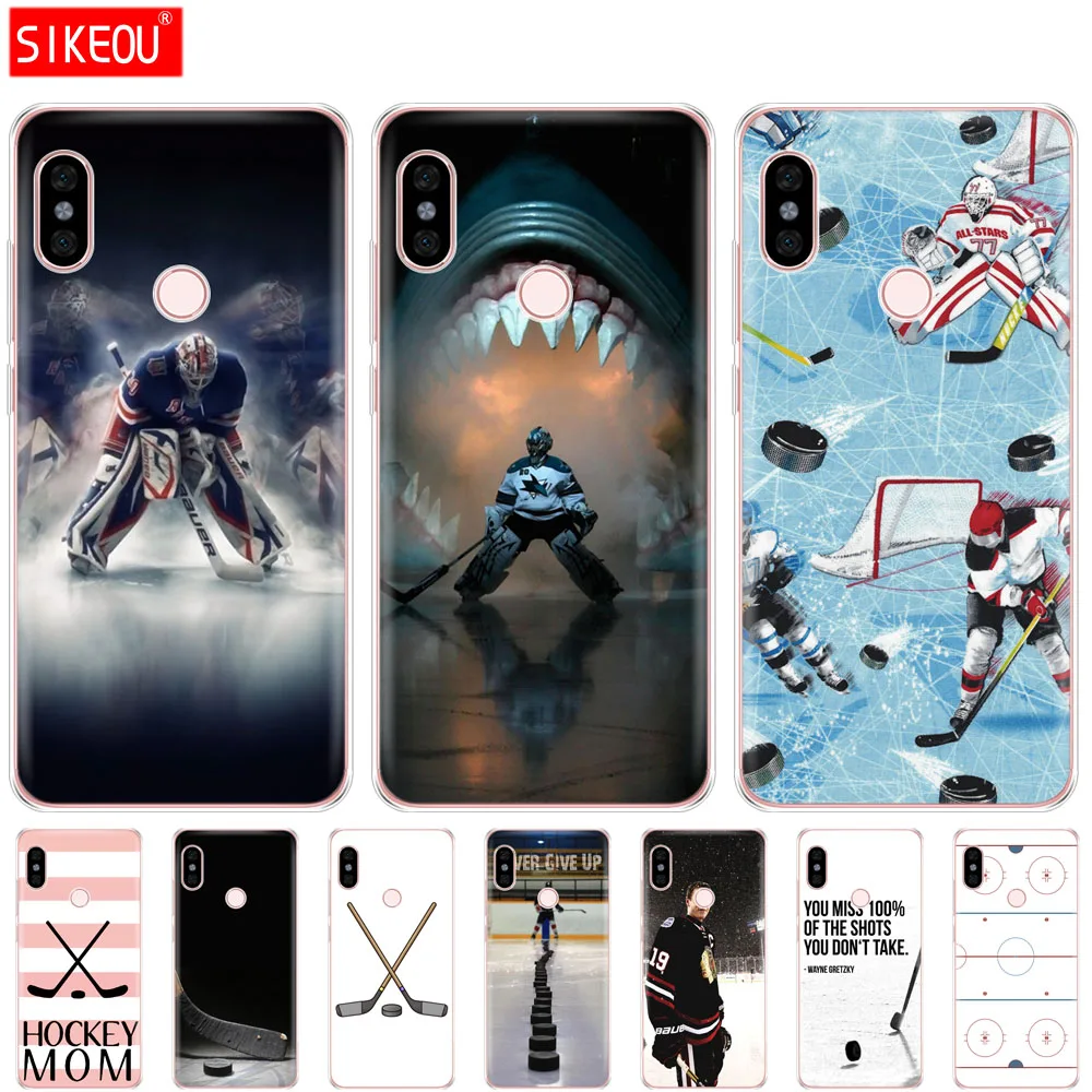 Чехол для redmi 6a 6 pro чехол xiaomi note 7 go mi 9 SE с рисунком хоккея на льду каток спорт
