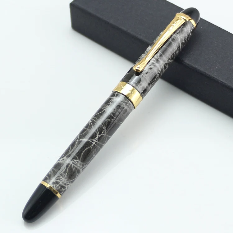 JINHAO X450 деловая Серая Мраморная и Золотая шариковая ручка, канцелярские принадлежности, школьные и офисные принадлежности, ручки для письма