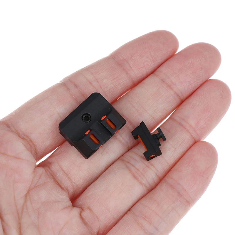 

Fiber Optic Front Sight / Rear Combat Glock Sight v3 Black for Glock standard models Tactical Hunting Excellent Metals