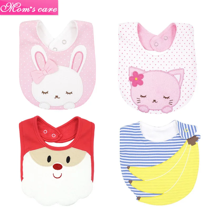 

100% Cotton Baby Bibs Waterproof Bandana Baby Girls boys Bibs & Burp Cloths Baby Clothing Product Towel Bandanas Wholesale2019