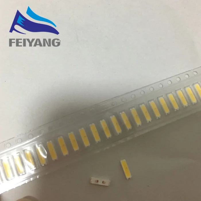 

100pcs For LG Innotek LED LED Backlight 0.5W 7020 3V Cool white 40LM TV Application LEWWS72R24GZ00